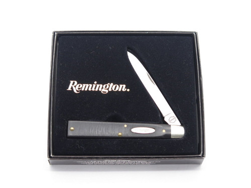 REMINGTON UMC USA COUNTRY DOCTOR BLACK DELRIN FOLDING POCKET KNIFE