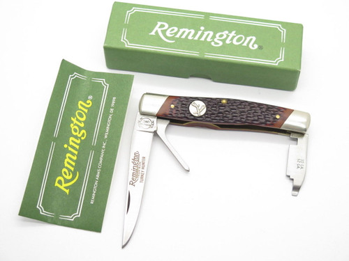 REMINGTON UMC USA R7 TURKEY HUNTER FOLDING POCKET KNIFE SHOTGUN CHOKE TOOL