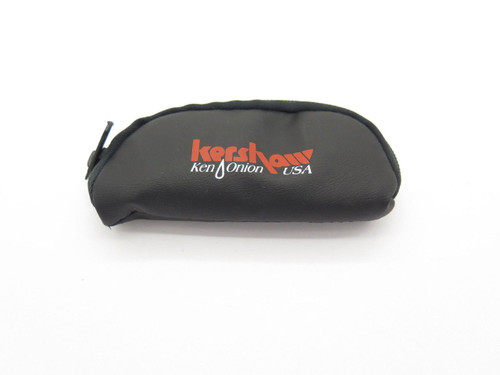5" KERSHAW KEN ONION ZIP UP FOLDING POCKET KNIFE STORAGE CASE POUCH USA