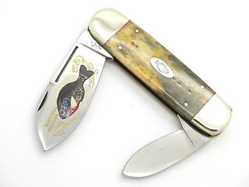 VTG 1995 BULLDOG BRAND BLUEGILL SUNFISH 1 of 46 ELEPHANT TOENAIL KNIFE
