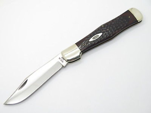 1965-1969 CASE XX 61050 COKE BOTTLE FOLDING HUNTER KNIFE WOOD NEAR MINT