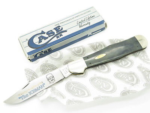 1991 CASE XX 61050 COKE BOTTLE FOLDING HUNTER KNIFE ICEMAN TERRY LABONTE