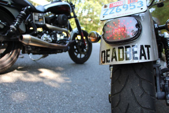 Deadbeat Customs - Deadbeat Vinyl Decal - Black Deadbeat Customs - Deadbeat Vinyl Decal - Black