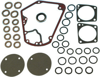 James Gaskets - Cam Quick Change Gasket Seal Kit Metal w/ Bead - fits '70-'92 FLT, FXR, Softail James Gaskets - Cam Quick Change Gasket Seal Kit Metal w/ Bead - fits '70-'92 FLT, FXR, Softail