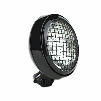 Slim Caged 5" Black Headlight - Clear Lens Slim Caged 5" Black Headlight - Clear Lens