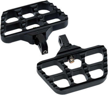 Joker Machine - Mini Serrated Floorboards - Black Anodized Joker Machine - Mini Serrated Floorboards - Black Anodized
