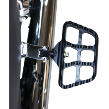 Joker Machine - Mini Serrated Floorboards - Black Anodized Joker Machine - Mini Serrated Floorboards - Black Anodized