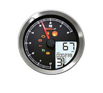 Koso North America - LCD Color Change Speedo and Tachometer - fits '14-Up Sportsters, '12-Up Dynas, and '11-Up Softails Koso North America - LCD Color Change Speedo and Tachometer - fits '14-Up Sportsters, '12-Up Dynas, and '11-Up Softails