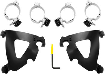 Memphis Shades - Road Warrior Trigger-Lock Mount Kit - fits '06-'17 Dyna Models (Choose Finish) Memphis Shades - Road Warrior Trigger-Lock Mount Kit - fits '06-'17 Dyna Models (Choose Finish)