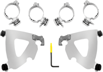 Memphis Shades - Road Warrior Trigger-Lock Mount Kit - fits '06-'17 Dyna Models (Choose Finish) Memphis Shades - Road Warrior Trigger-Lock Mount Kit - fits '06-'17 Dyna Models (Choose Finish)