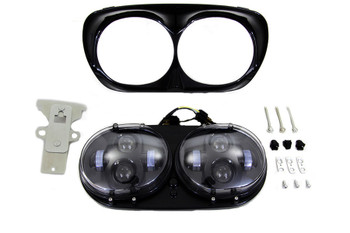 V-Twin - Dual LED Headlamp - fits '04-'13 FLTR V-Twin - Dual LED Headlamp - fits '04-'13 FLTR