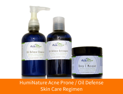 HumiNature Acne Prone Oil Defense Skin Care Regimen