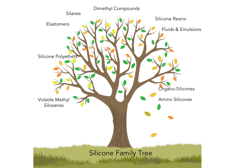 Silicone family tree