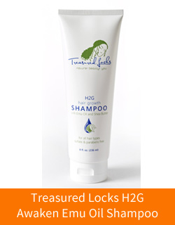 Treasured Locks H2G Awaken Emu Oil Shampoo